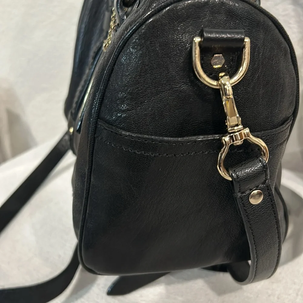Cole Haan Leather Pleated Hobo 2 ways Bag